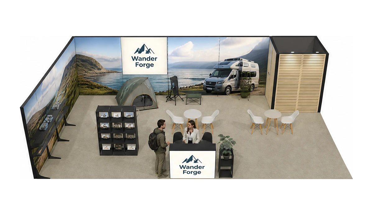 Caravaning i kampery