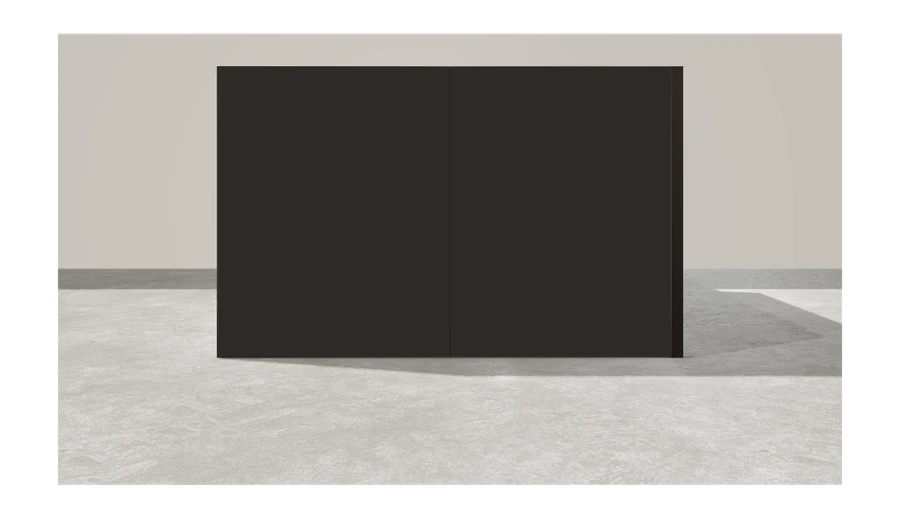 Z boku stoiska targowego stoisko szeregowe 5x4 m100 led  z ekranem z0 r0 s0 l1 e1 p0 w0 m0 g0 a4 v2 o1