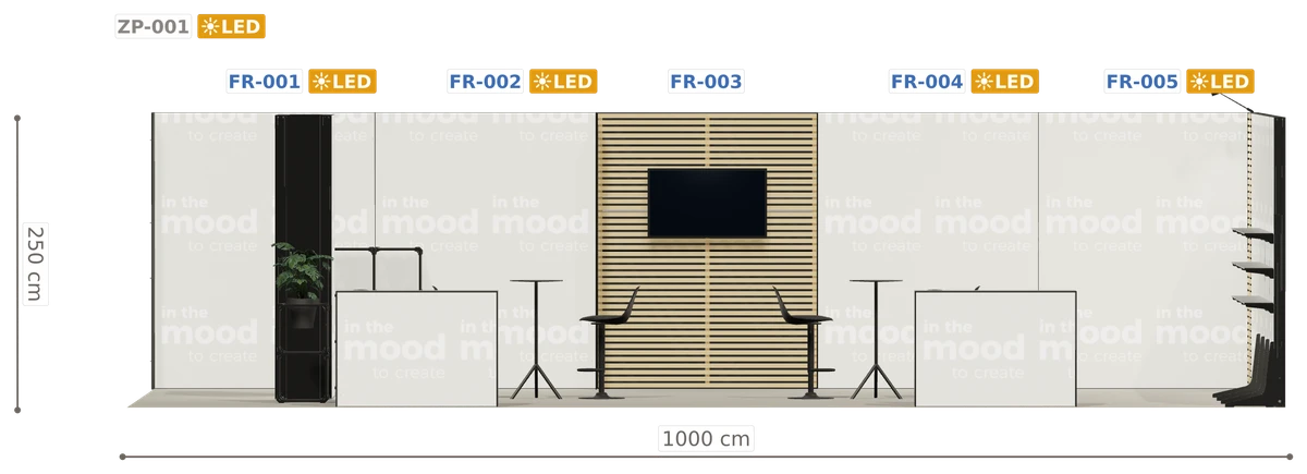 Elewacja ściany tylnej