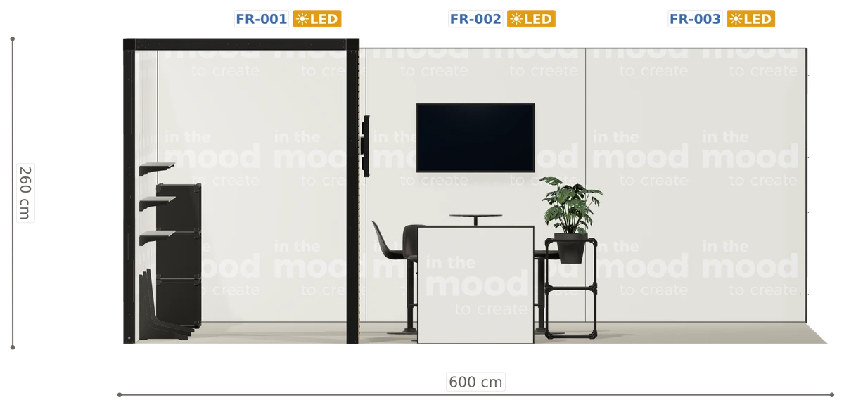 Elewacja ściany tylnej