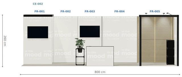 Elewacja ściany tylnej