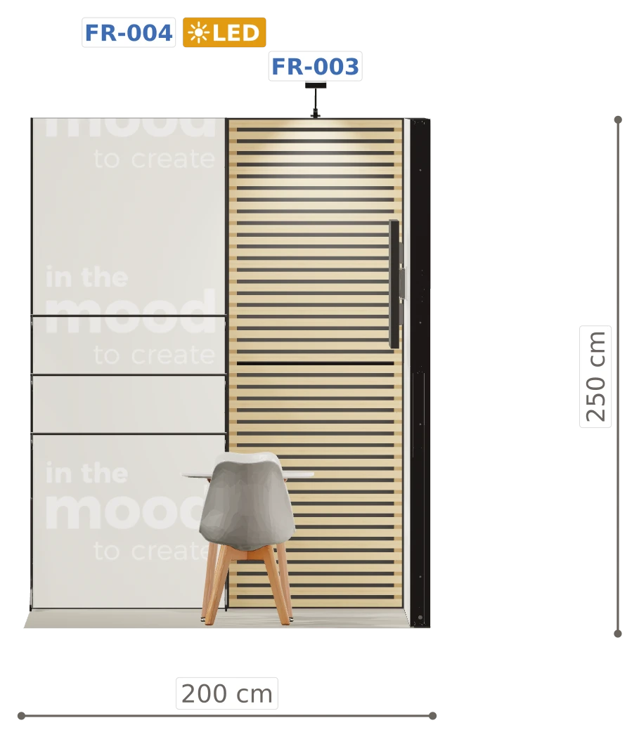 Elewacja ściany lewej