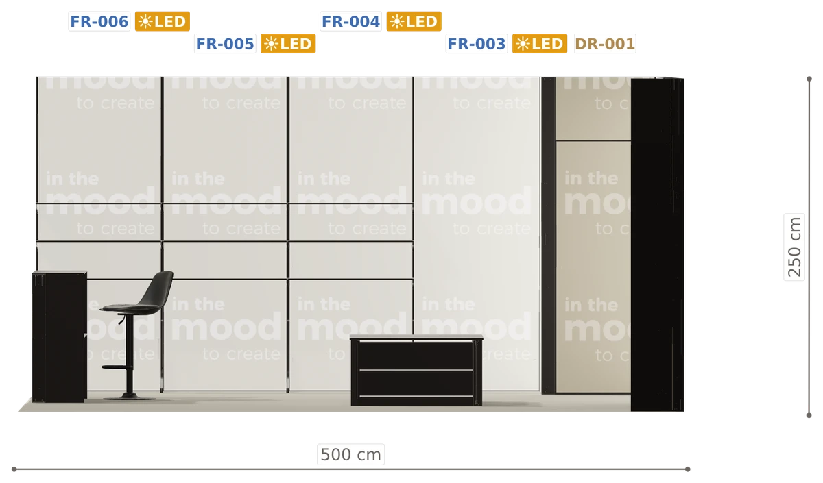 Elewacja ściany lewej