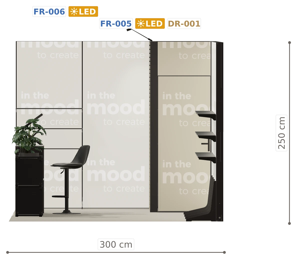 Elewacja ściany lewej
