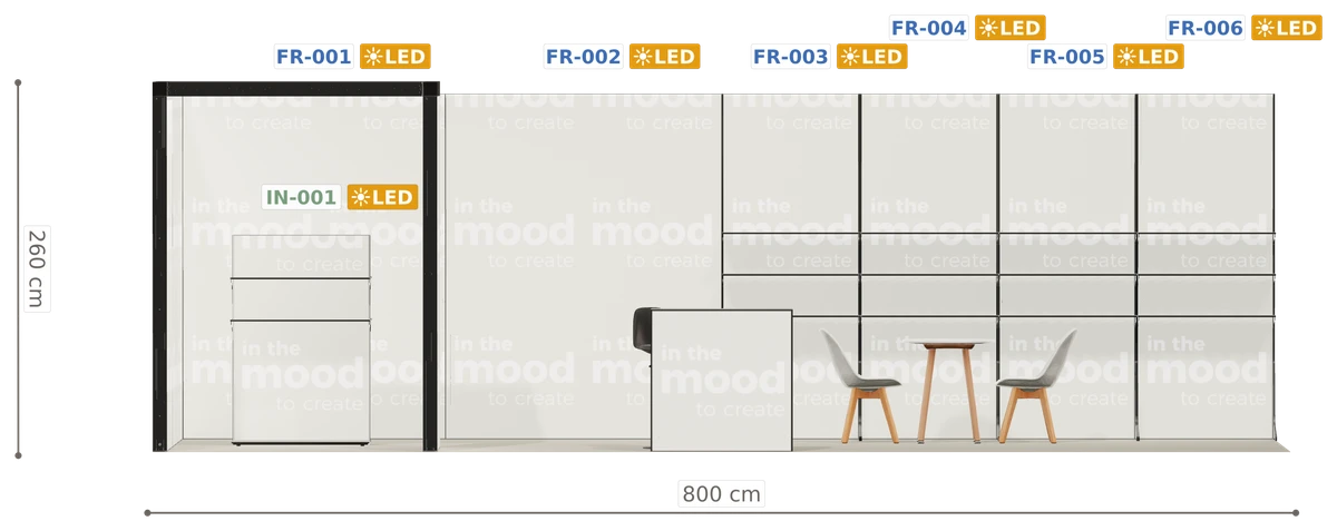 Elewacja ściany tylnej