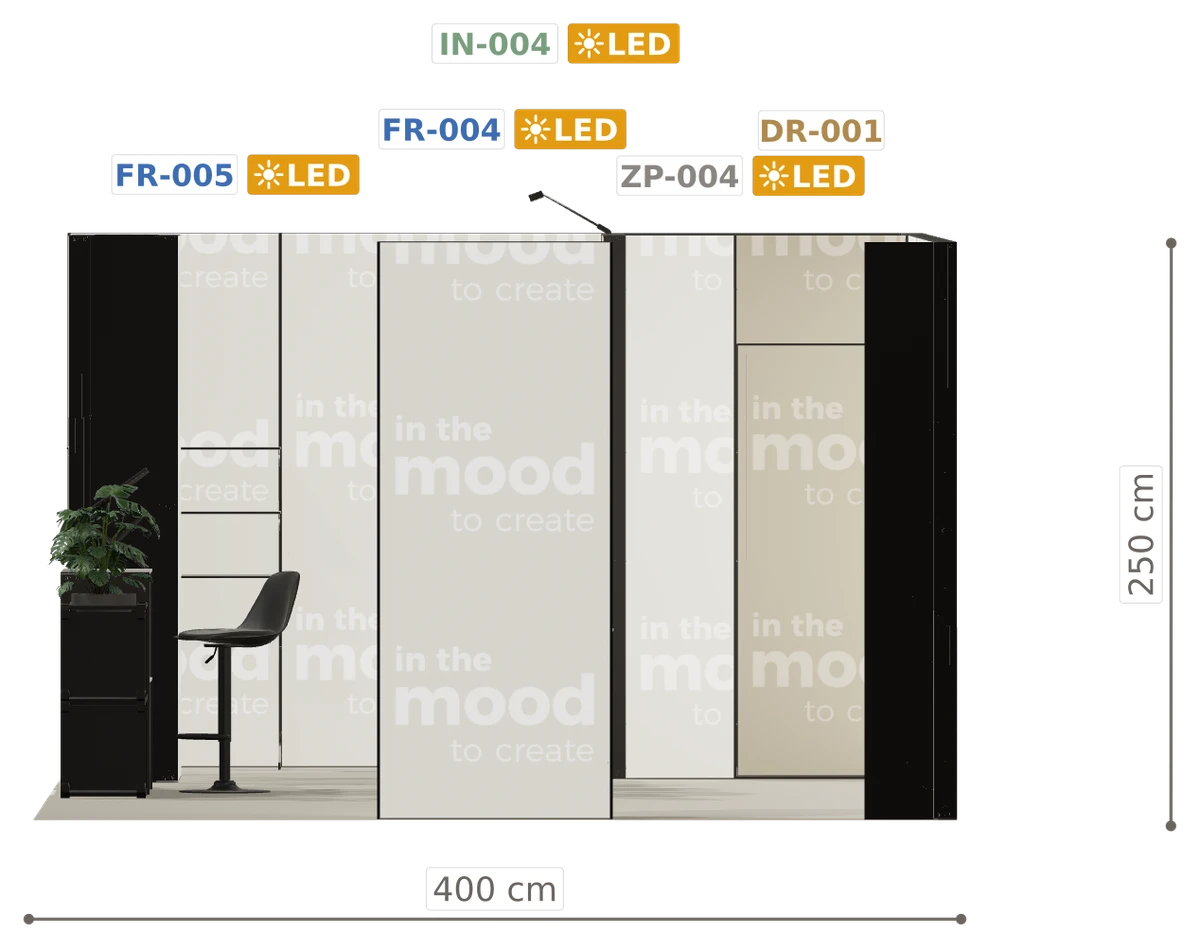 Elewacja ściany lewej