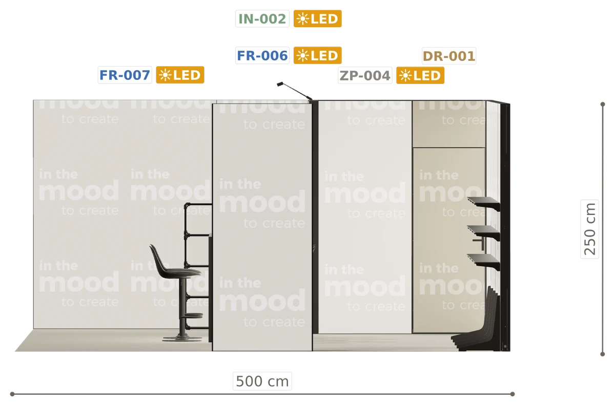Elewacja ściany lewej