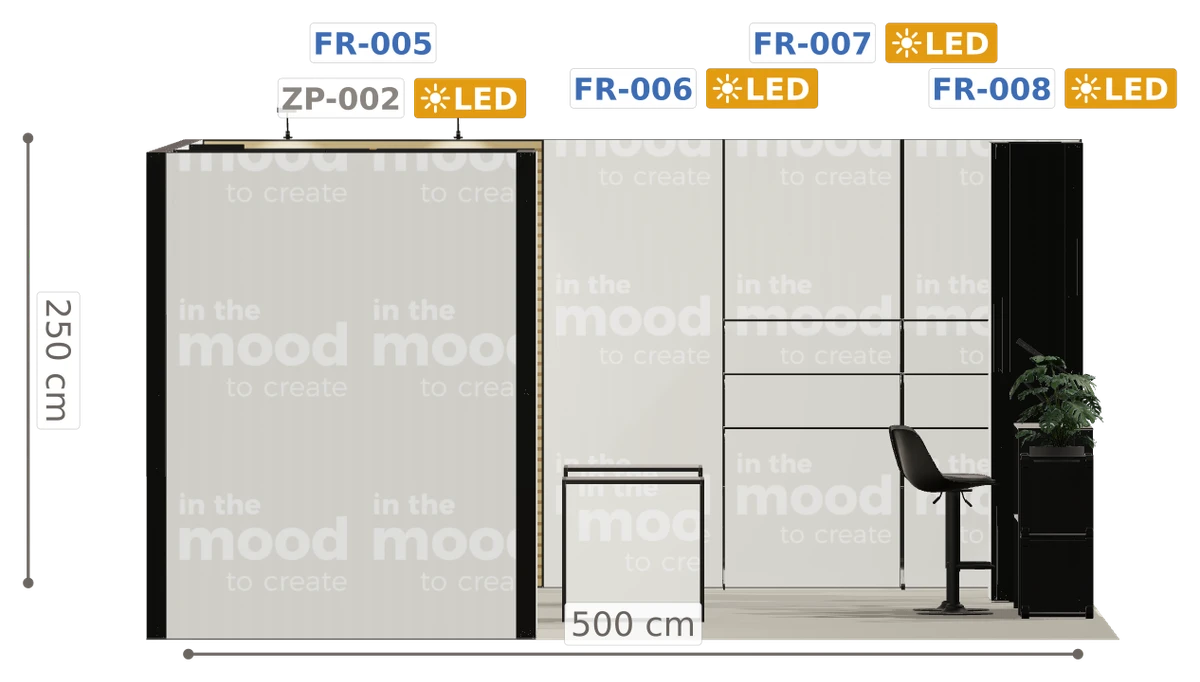Elewacja ściany prawej
