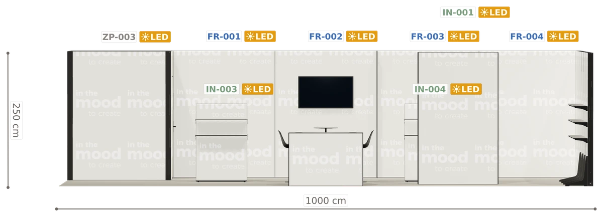 Elewacja ściany tylnej