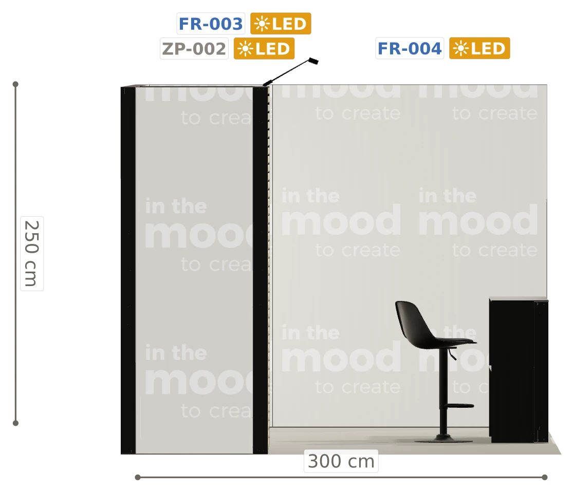 Elewacja ściany prawej