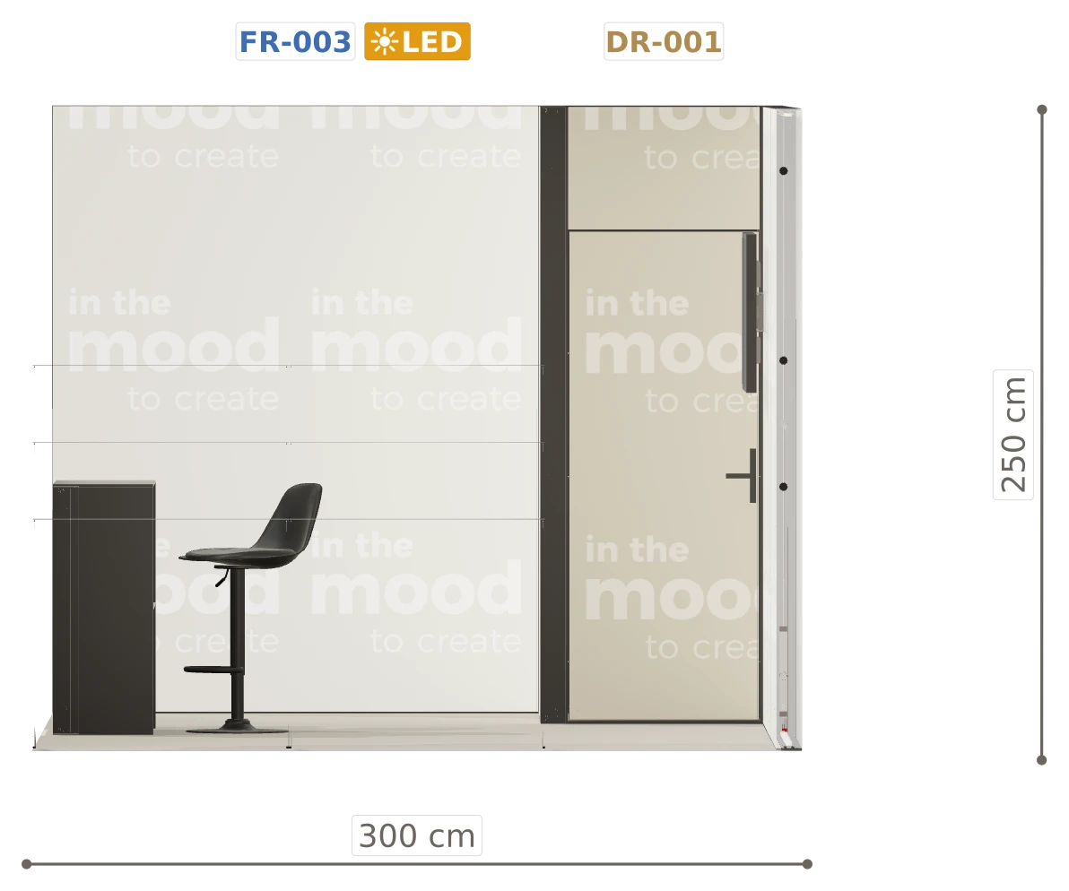 Elewacja ściany lewej