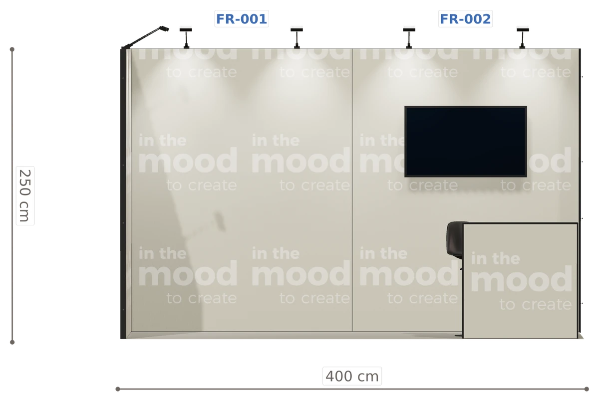 Elewacja ściany tylnej