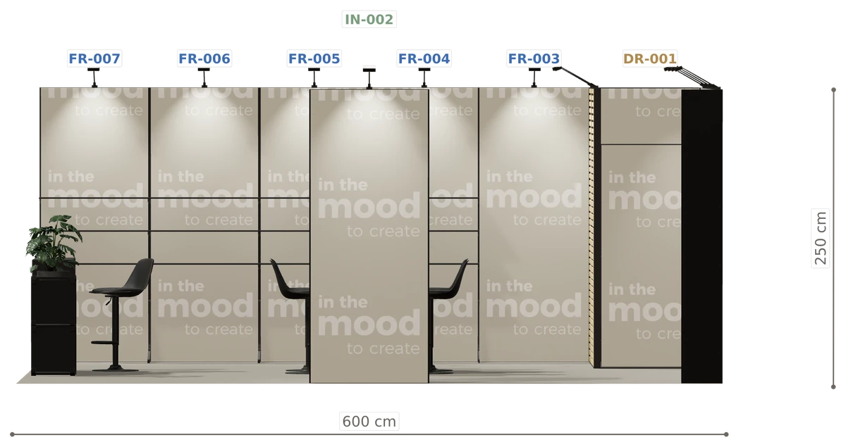 Elewacja ściany lewej