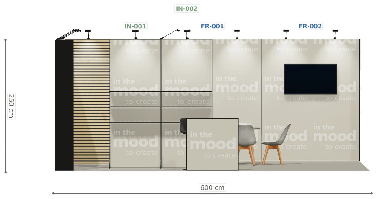Elewacja ściany tylnej