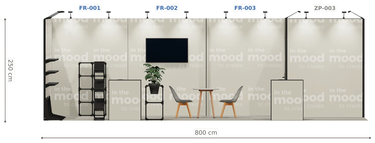 Elewacja ściany tylnej