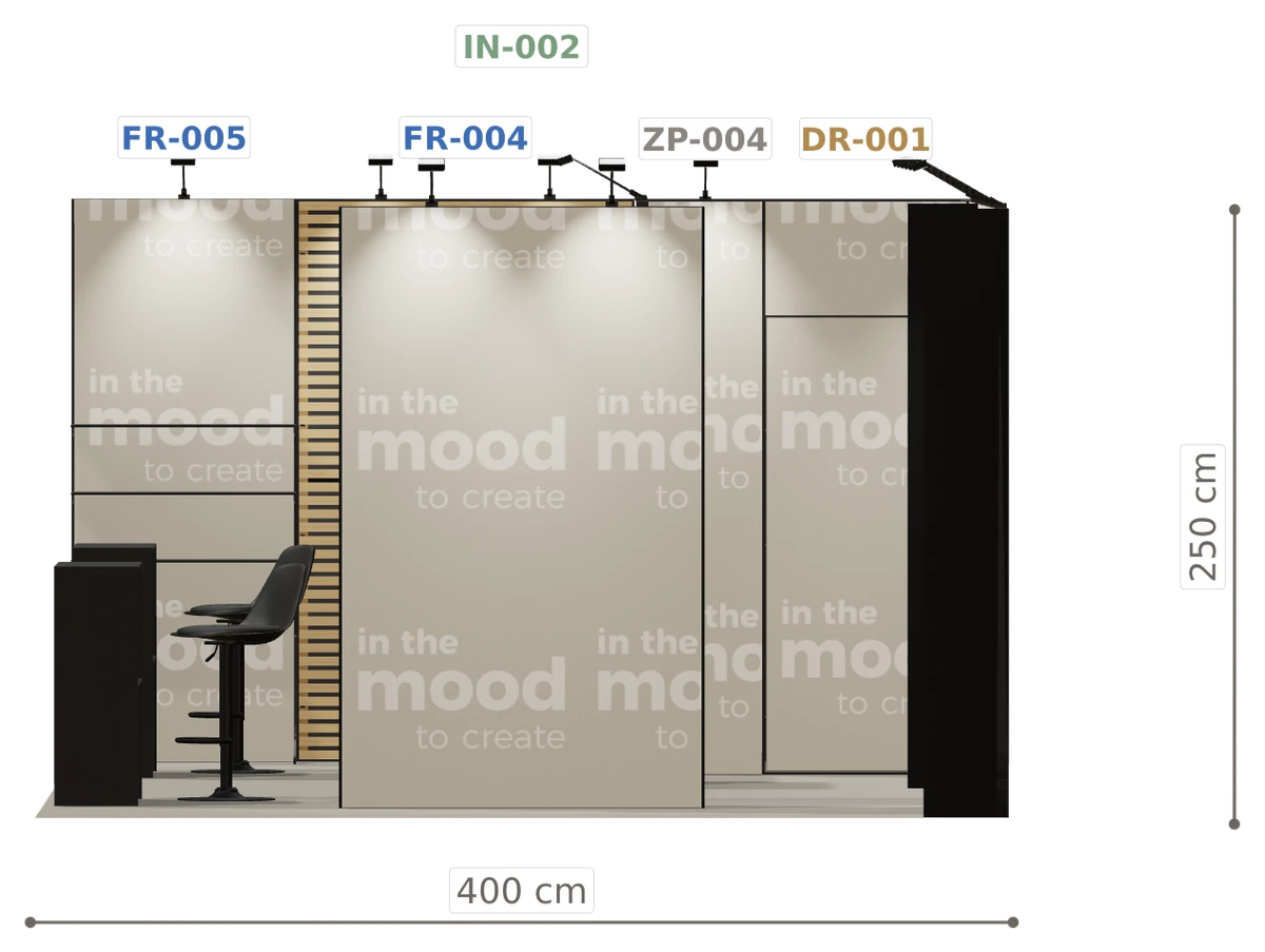 Elewacja ściany lewej