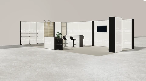Stoisko w systemie M100 LED