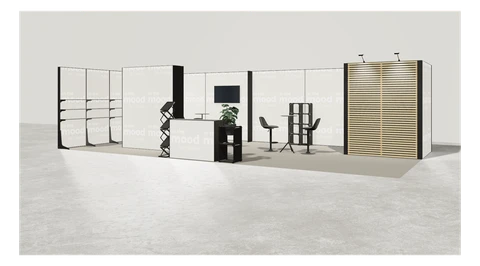 Stoisko w systemie M100 LED
