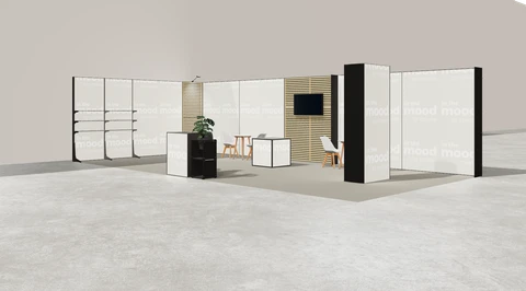 Stoisko w systemie M100 LED