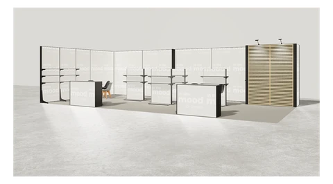 Stoisko w systemie M100 LED