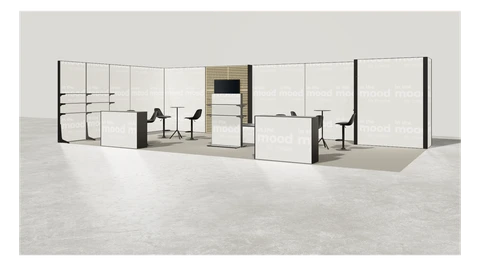 Stoisko w systemie M100 LED