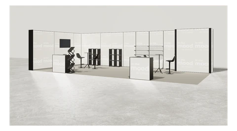 Stoisko w systemie M100 LED