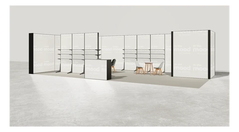 Stoisko w systemie M100 LED