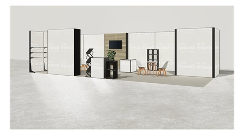 Stoisko w systemie M100 LED