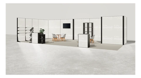 Stoisko w systemie M100 LED