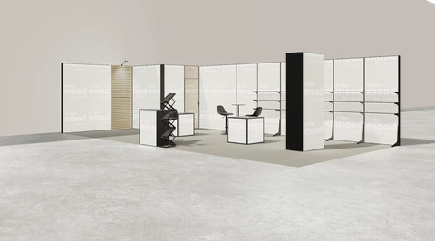 Stoisko w systemie M100 LED
