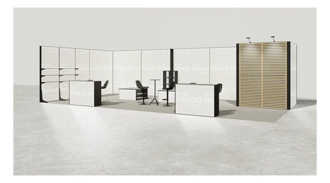 Stoisko w systemie M100 LED