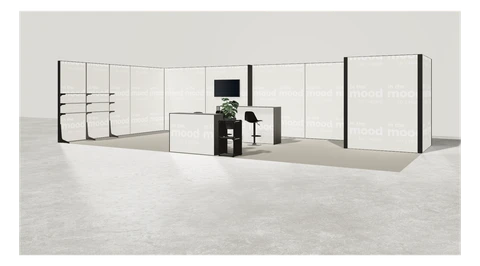 Stoisko w systemie M100 LED