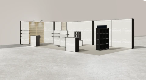 Stoisko w systemie M100 LED