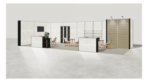 Stoisko w systemie M100 LED