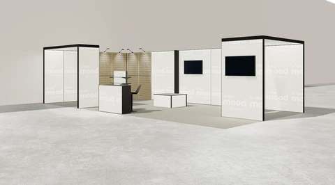 Stoisko w systemie M100 LED