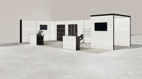 Stoisko w systemie M100 LED