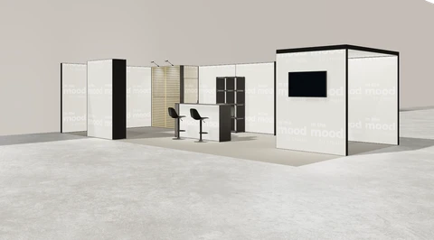Stoisko w systemie M100 LED