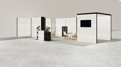 Stoisko w systemie M100 LED