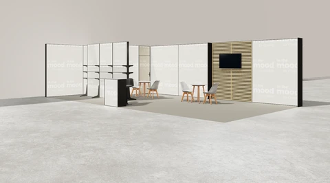 Stoisko w systemie M100 LED
