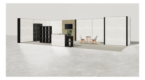 Stoisko w systemie M100 LED