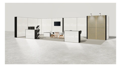 Stoisko w systemie M100 LED