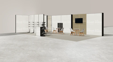 Stoisko w systemie M100 LED
