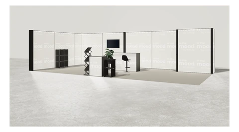 Stoisko w systemie M100 LED