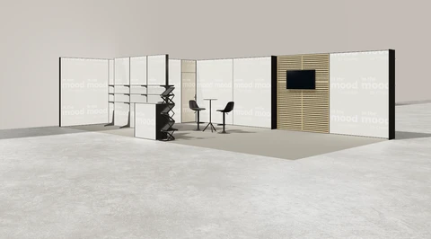 Stoisko w systemie M100 LED