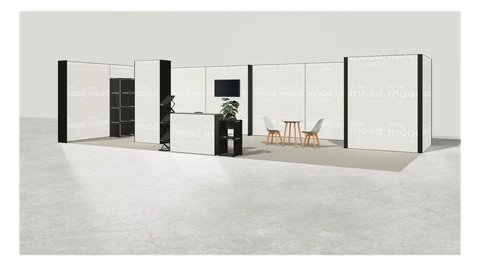 Stoisko w systemie M100 LED