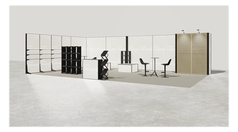 Stoisko w systemie M100 LED