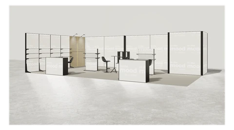 Stoisko w systemie M100 LED