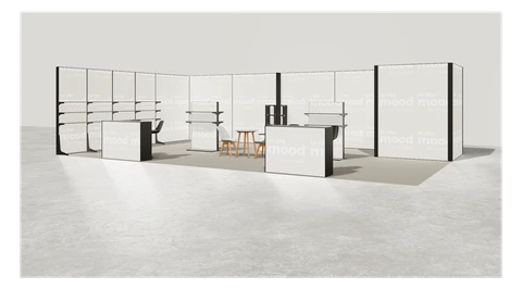 Stoisko w systemie M100 LED