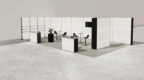 Stoisko w systemie M100 LED