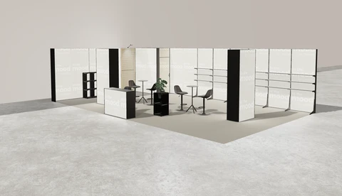 Stoisko w systemie M100 LED